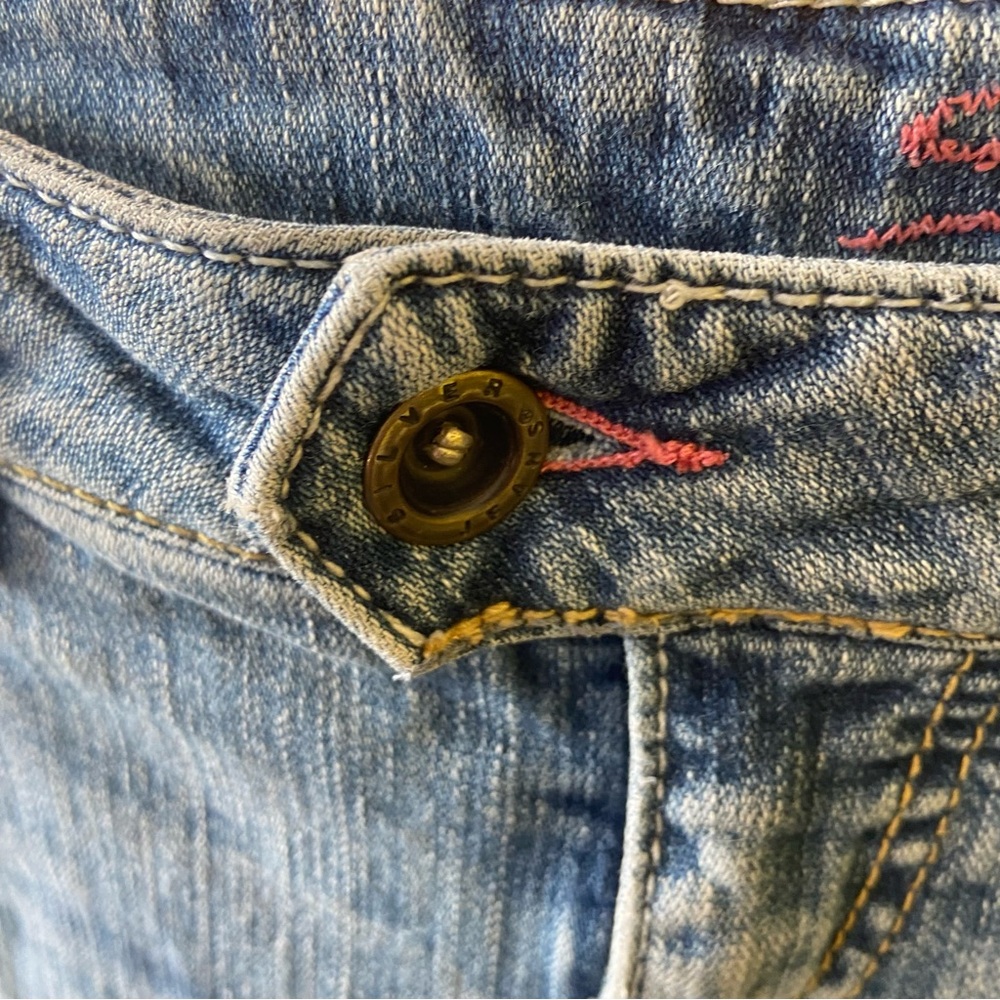 Silver Tuesday Jeans Light Blue Flare Denim altered - Picture 13 of 13